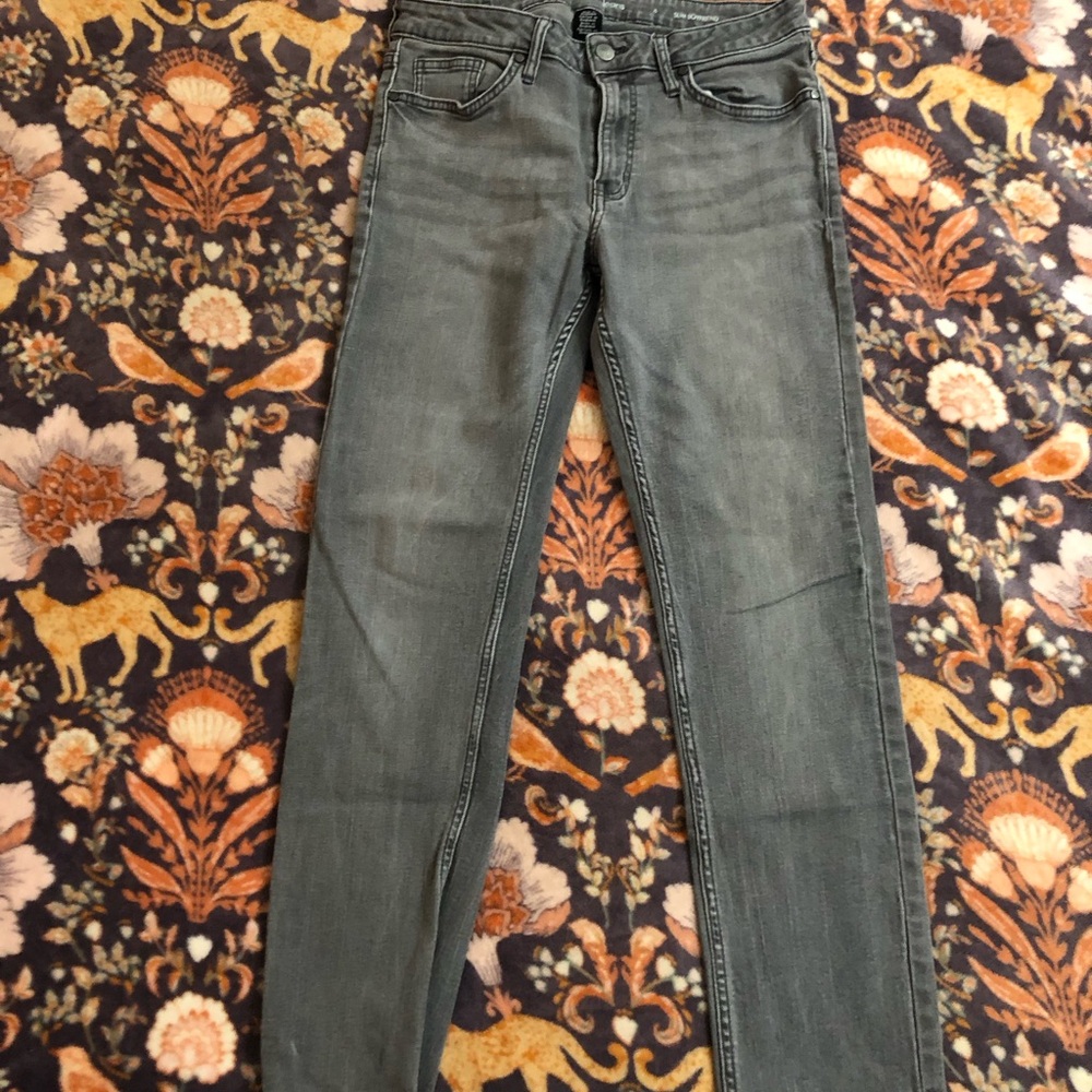 Calvin Klein Gray Women's Jeans